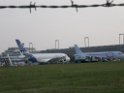 Warten auf den Airbus 380 Koeln Bonn P352